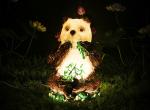 LED panda lights resin waterproof landscape lamp translucent animal outdoor park