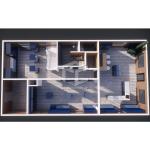 8mm Glass Cigarette Shop Display Furniture Veneered 16mm Thick MDF