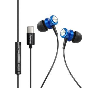 Wholesale Aonike 10mm 105dB Type C Wired Headphones With Mic from china suppliers