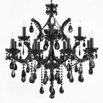 Contemporary black chandelier lighting (WH-CY-95)