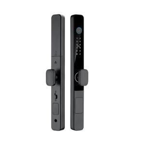 Wholesale Qleung S608 Waterproof TTlock Tuya Smart Key Digital Locks Fingerprint Aluminum Electric Sliding Glass Door Smart Home Door Lock from china suppliers