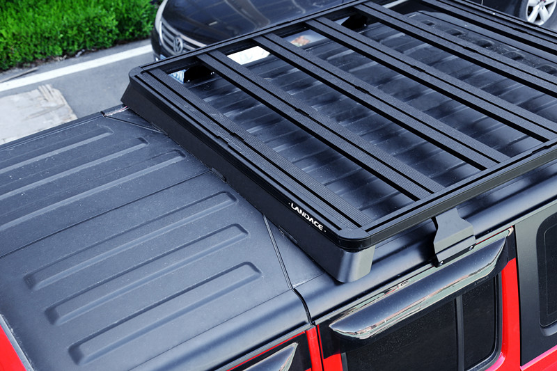 Off Road 4x4 Vehicle Accessories Black Roof Luggage Rack for Wrangler Expand Storage Space