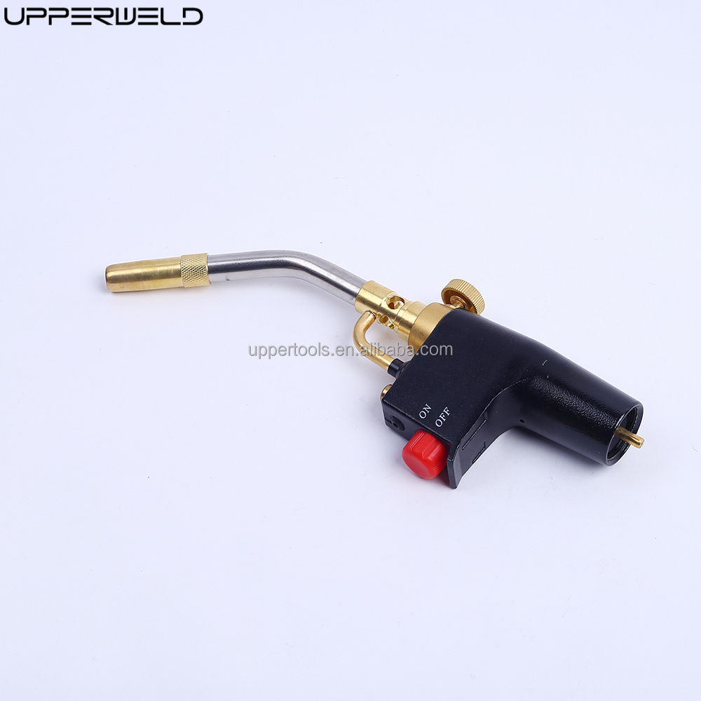Adjustable Flame Mapp Torch for Portable Propane Heating and Brazing