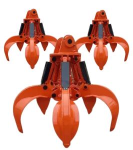 Wholesale Orange Peel Grab Excavator Rock Grapple, Excavator Attachments Hydraulic Grab Thumb Bucket For CAT VOLVO JCB Excavator from china suppliers