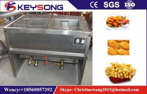 Wholesale Manual Small Industrial Deep Fryer , Peanuts / Chick Commercial Electric Deep Fryer from china suppliers