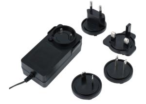 Wholesale CE FCC RoHS Certified Slim Desktop Power Adapter Universal Plug Type 65W 24V Output from china suppliers