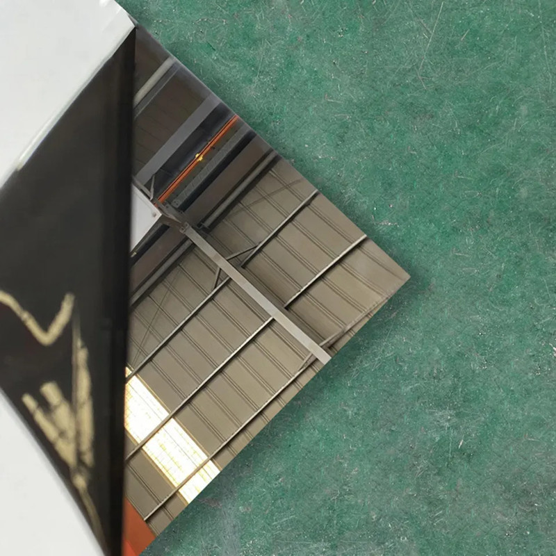 Super Mirror Polished Stainless Steel Sheet Cut To Size Mirror Finish SS Sheet