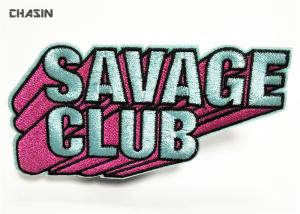 Wholesale Fashion Iron On Varsity Letter Patches Bright Color For Savage Club from china suppliers