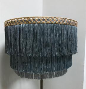 Wholesale 3 Tier Vintage Tassel Fringe Lampshade E27 Antique Fringe Lamp from china suppliers
