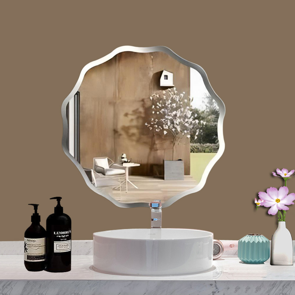Wallmirror Beauty Gold Decorative Full Bathroom Home Magic Mounted Make Up House Decor Mirror