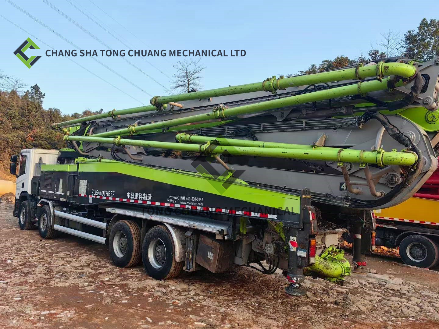 2020 Scania Chassis Zoomlion 4.0 Series ZLJ5440THBSF 63X-7 RZ Used Concrete Pump Truck