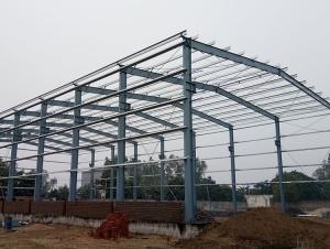 Wholesale High Strength Prefab Steel Structure Garage Workshop Building from china suppliers