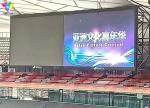 Building Outdoor Video Display Signs Football P10mm Pixel Pitch Stadium
