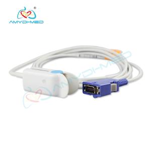 Wholesale GE Compatible Medical Equipment Parts Adult Finger Clip Reusable Spo2 Sensor from china suppliers