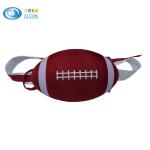 Red Customized Rugby Sports Eva Bag / American Football Bag Waterproof