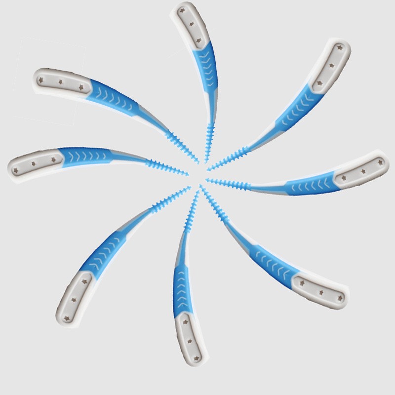 Soft Dental Floss Interdental Brush Disposable Teeth Stick Toothpicks Teeth Cleaning Tool