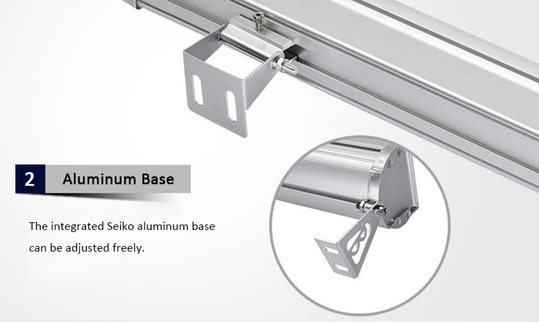 DC 24V LED Wall Washer Light 18w 24w For Facade Wall Lighting Cast Aluminum Housing