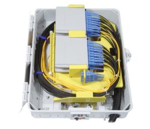 Wholesale 48 SC Port Fiber Optic Termination Box Pole Mounted For Splicing from china suppliers