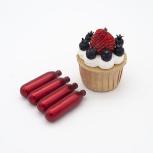 Wholesale Silvery And Customize 8g Whipped Cream Chargers For Dessert Tools from china suppliers