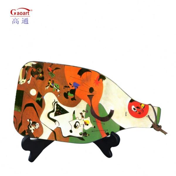 Unbreakable 6mm Tempered Glass Cutting Board for Kitchen Round Square Chopping