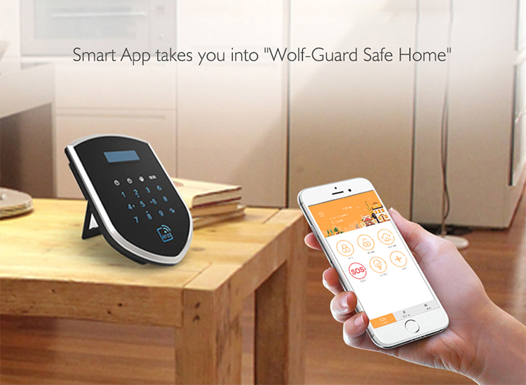 Wifi 4g Wireless Alarm System Homesafe Security System Home Burglar Alarm System