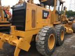 6 Cylinders Used Motor Graders Caterpillar 140H With Ripper