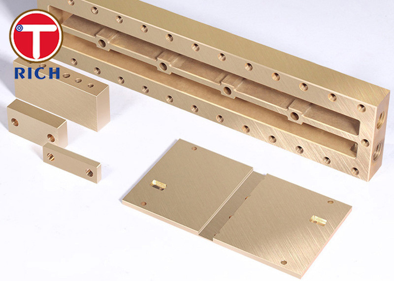 CNC Lathe Processing Brass Parts Copper Motor Brass Accessories Pad / Base