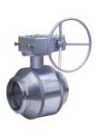 Trunnion Mounted Industrial Ball Valve Fully Welded Body Long Service Life