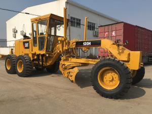 Wholesale Yellow Used Motor Graders 120H With 12&quot; Mouldboard Operate Weight 21000kg from china suppliers