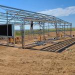 USA/Ca Agricultural Single-Span Tunnel Film Greenhouse for Mushroom and