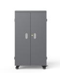 ABS Engineering Plastic Tablet Storage Cabinet Charging Cart 64 Slots