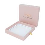 Wigs Rigid Cardboard Gift Boxes 157gsm Art Paper Square Gift Box