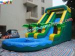 Commercial Grade 0.55mm PVC Tarpaulin Coco Outdoor Inflatable Water Slides