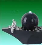 Cast Ball Lighted Tabletop Water Fountain , Small Table Water Fountains