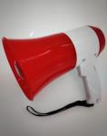 IPX4 Waterproof Plastic Cheer Horn Speaker Outdoor Red Plastic Megaphone 85dB