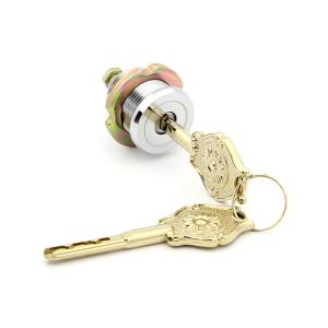 Wholesale Diameter 32mm Safe Cam Lock Chrome Plated , Small Cam Lock Brass Length 21mm from china suppliers