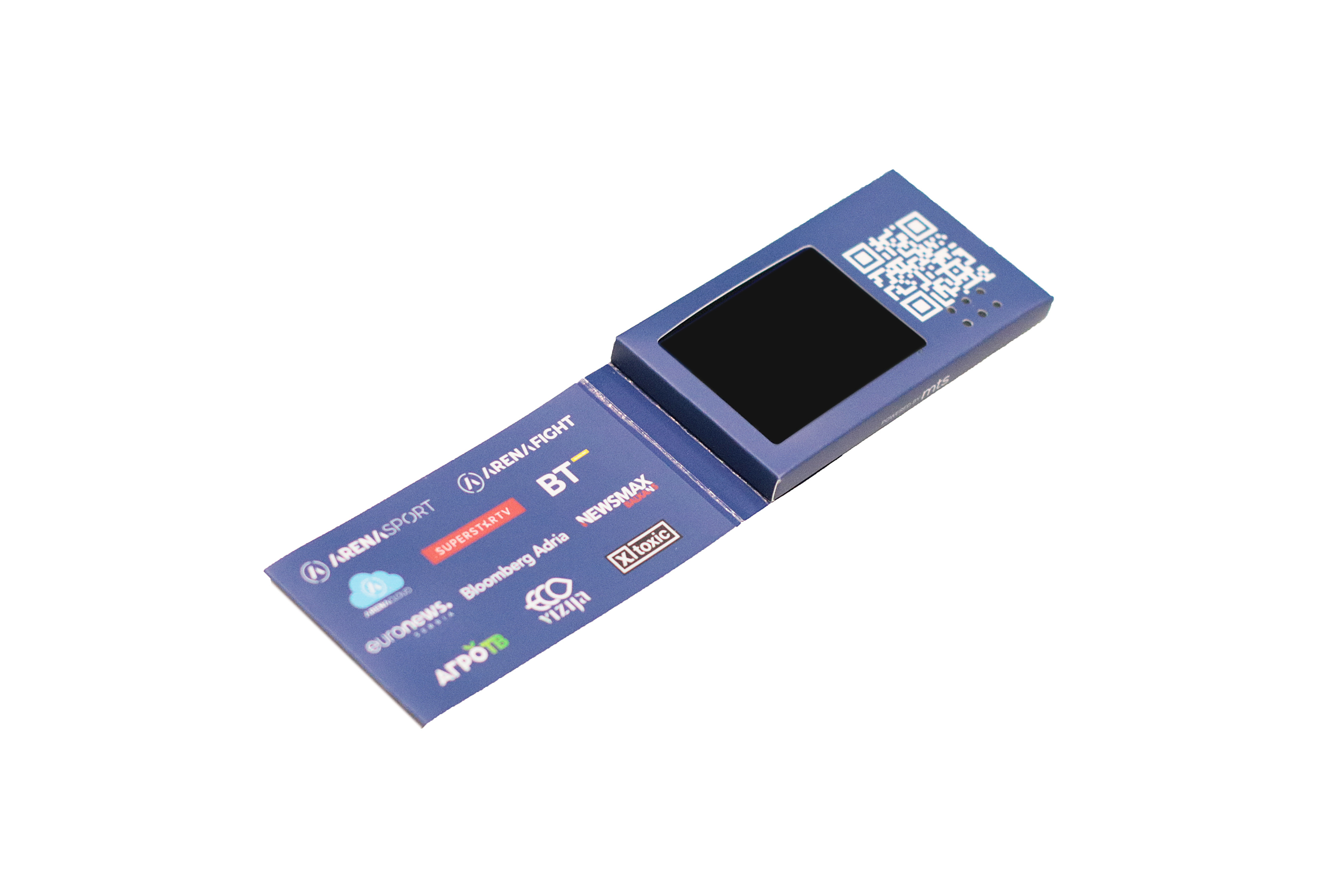 2.4 Inch Mini Digital Brochure The Innovative and Attention-Grabbing Video Mailer Card