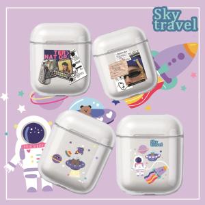 Wholesale TPU Protective Airpods Pro Case Sky Travel Light Weight Full Body Transparent from china suppliers
