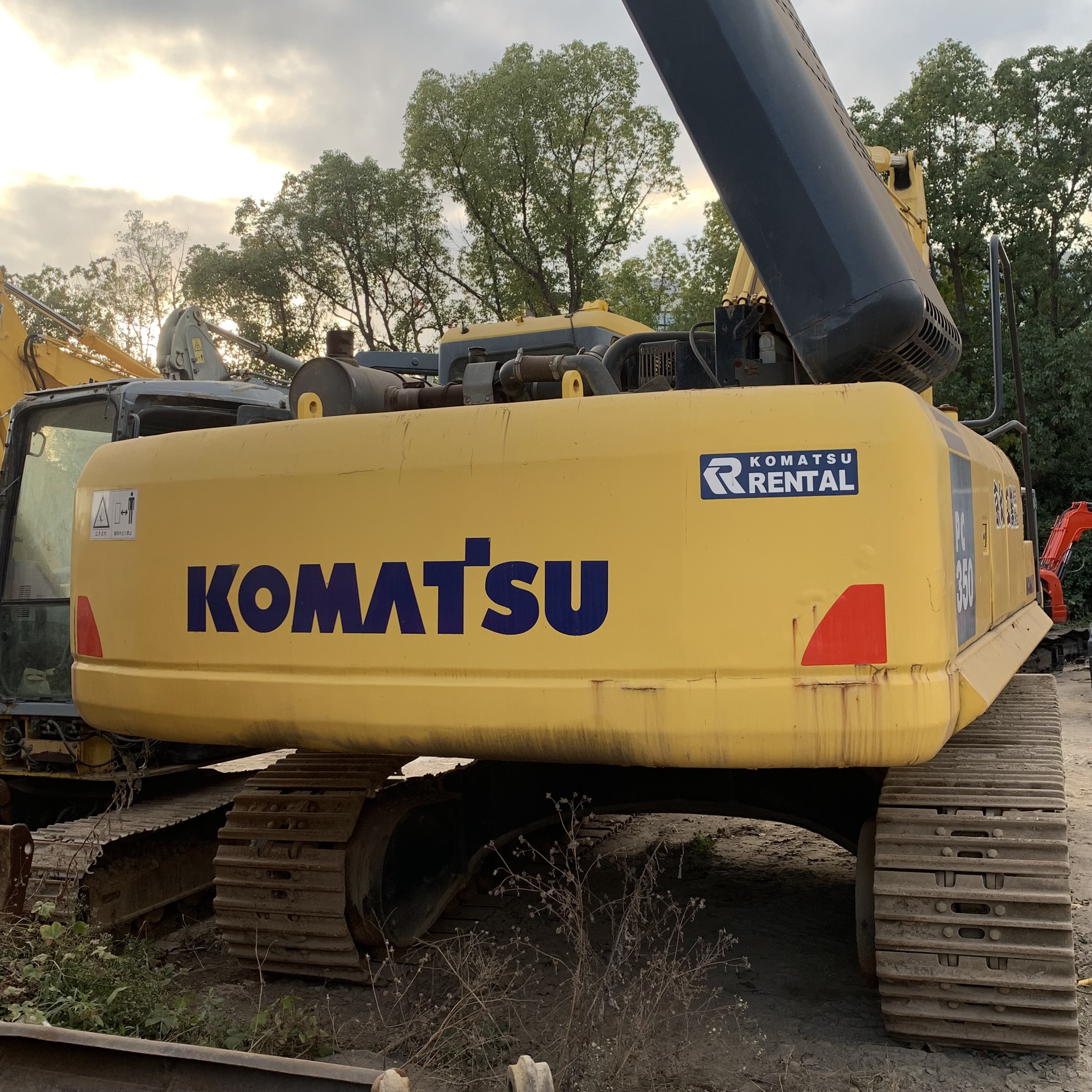 Japan Original Komatsu PC350 Excavator in 2020 with and Operating Weight 32600