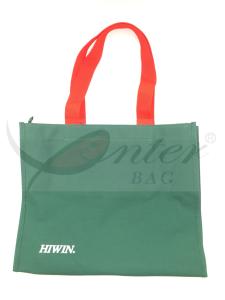 Wholesale 0.2KG Green Laptop Travel Tote Bags High Density Lightweight For Shopping from china suppliers