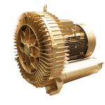 8.5kW Golden Color Side Channel Air Blower High Temperature Resistance