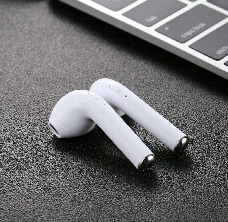 Red Apple Compatible Wireless Earbuds , Lightweight Earphones Like Airpods