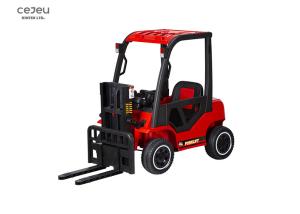 Wholesale High Roof Kids Ride On Forklift Truck 5km/Hr 146*63*101CM from china suppliers
