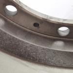 Bimetallic Rear Brake Drum WG9761450001 Sinotruk Howo Truck Parts Rustproof