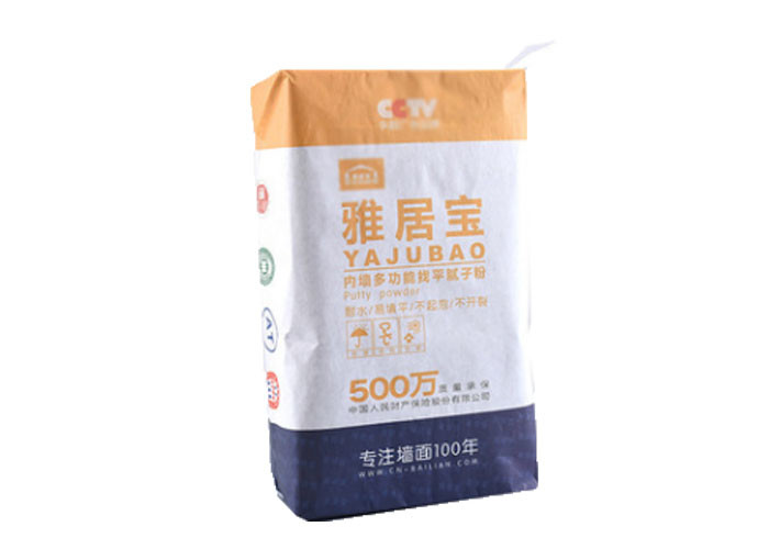 Eco Friendly Kraft Paper Sacks Chemical Material Agricultural Fertilizer Packaging