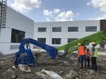 Excavator Vibratory Hammer Pile Driver For Concrete Steel Post