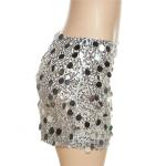 OEM maufactory European and American style Spring women's polyester short sexy