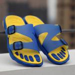 Comfort Slide Mens Sports Slippers Bathroom Water Shoes Double Buckle