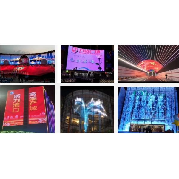 Manufacturer Price Self-adhesive Advertising Display Ultra-thin Transparent LED Commercial Window Display Indoor Video Wall