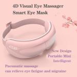 Eye Massager with Heat- Optional Music-Customizable Eye Massage Machine for